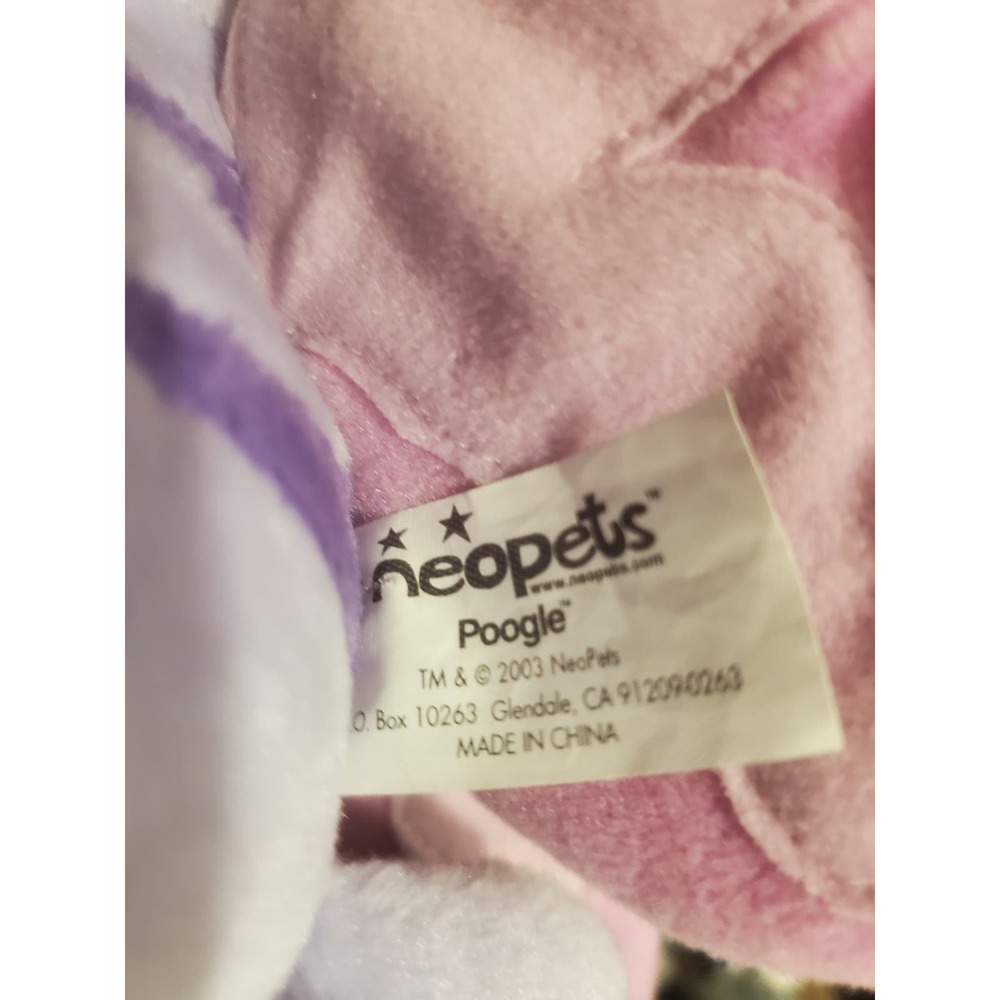 NWT Faerie Poogle Plushie Neopets - Picture 7 of 7